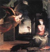 BECCAFUMI, Domenico The Annunciation  jhn oil painting reproduction